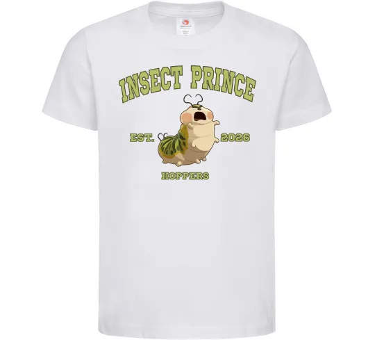 Детская футболка Insect Prince Белый фото