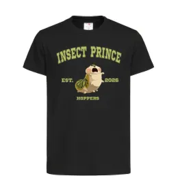 Детская футболка Insect Prince Черный фото