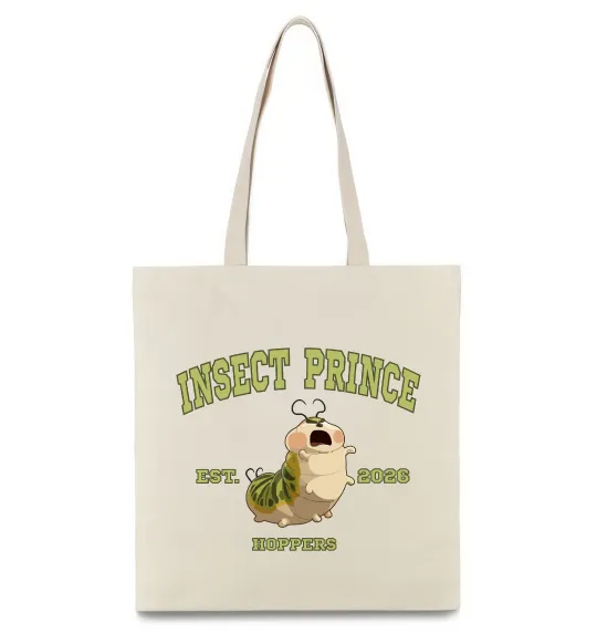 Эко-сумка Insect Prince Бежевый фото