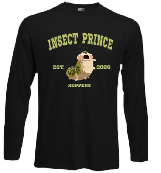 Лонгслив Insect Prince Черный фото