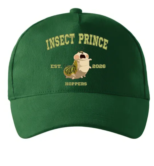 Кепка Insect Prince Темно-зеленый фото