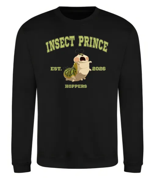 Свитшот Insect Prince Черный фото