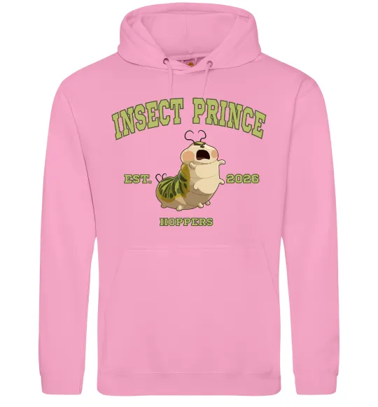 Женская толстовка (худи) Insect Prince Розовый фото