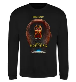 Свитшот Hoppers Human nature Черный фото