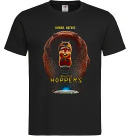 Мужская футболка Hoppers Human nature Черный фото