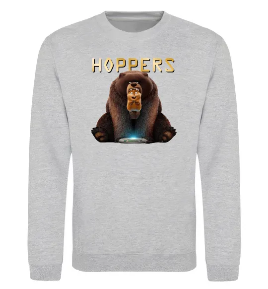 Свитшот Hoppers Серый меланж фото