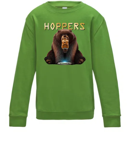 Детский Свитшот Hoppers Лаймовый фото