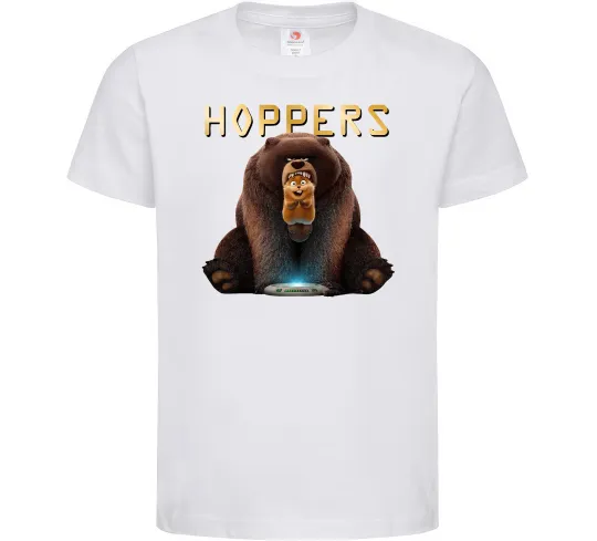 Детская футболка Hoppers Белый фото