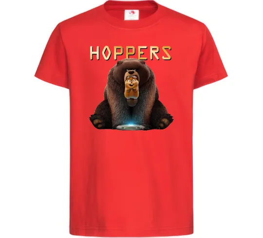 Детская футболка Hoppers Красный фото