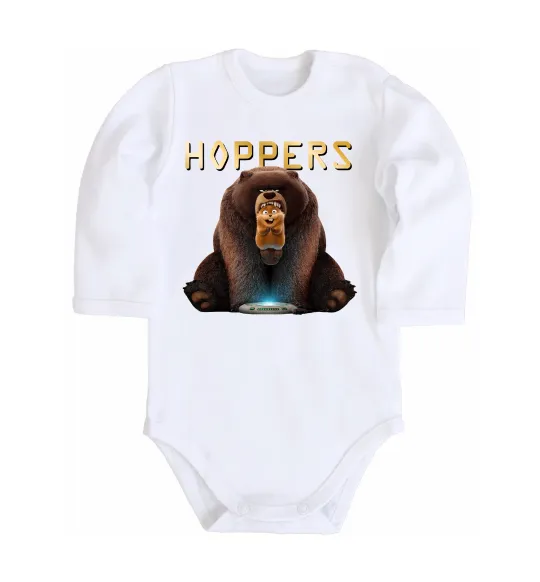Детский боди Hoppers Белый фото