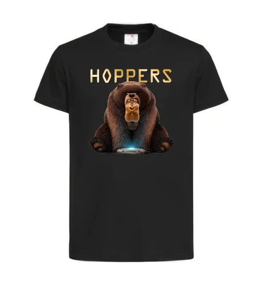 Детская футболка Hoppers Черный фото