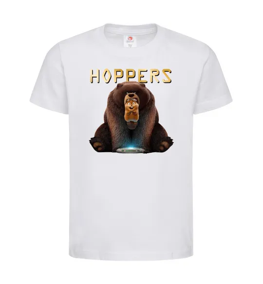 Детская футболка Hoppers Белый фото