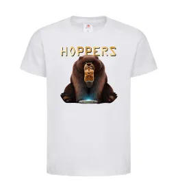 Дитяча футболка Hoppers Білий фото