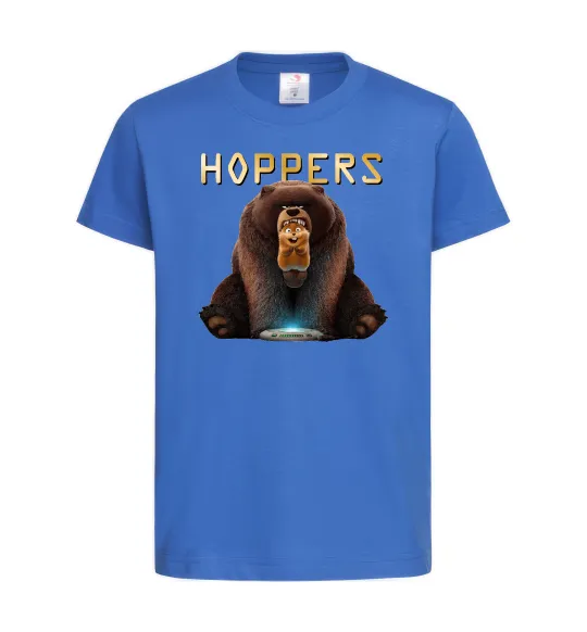 Детская футболка Hoppers Ярко-синий фото