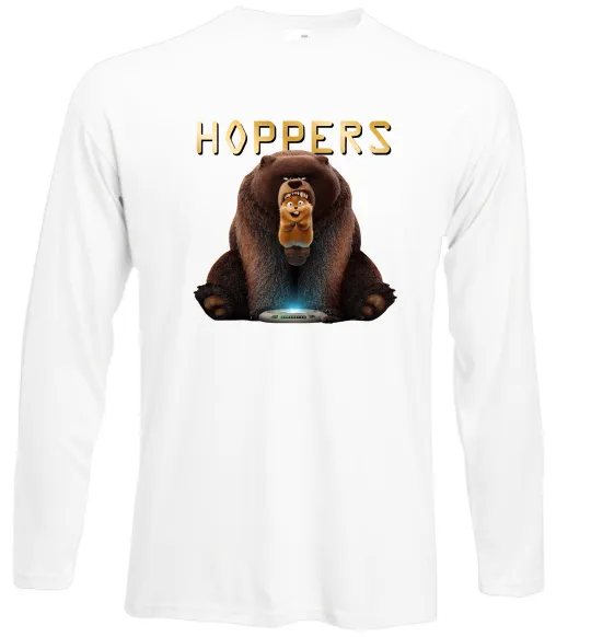 Лонгслив Hoppers Белый фото
