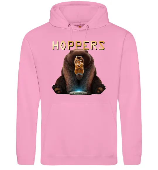 Женская толстовка (худи) Hoppers Розовый фото