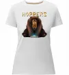 Женская премиум футболка Hoppers Белый фото