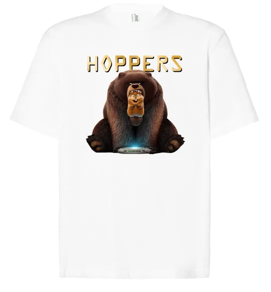 Футболка Оверсайз Hoppers Белый фото