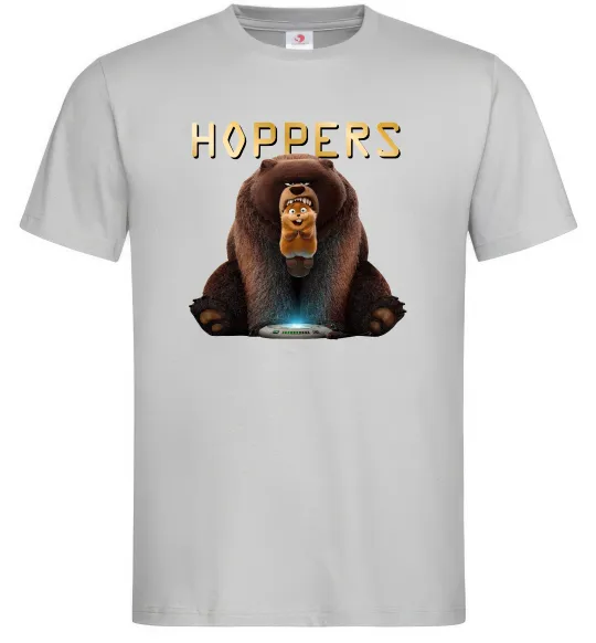 Мужская футболка Hoppers Серый фото