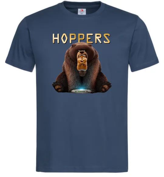 Мужская футболка Hoppers Темно-синий фото