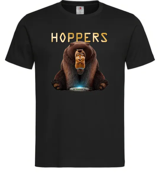 Мужская футболка Hoppers Черный фото