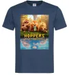 Мужская футболка Hoppers poster Темно-синий фото