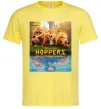 Мужская футболка Hoppers poster Лимонный фото