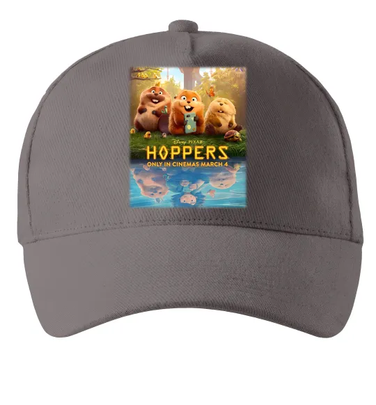 Кепка Hoppers poster Серый фото
