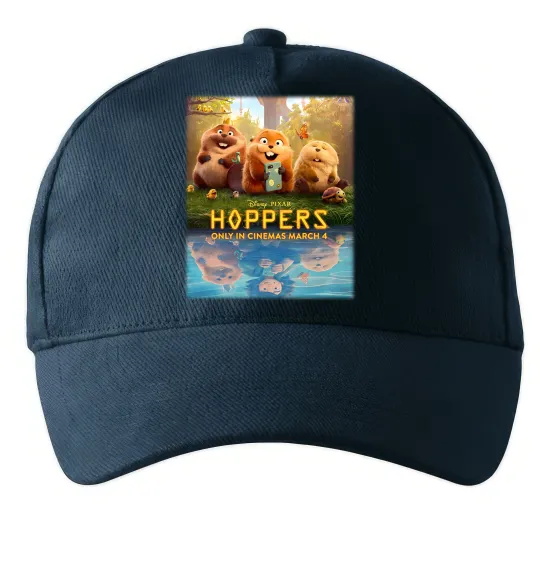 Кепка Hoppers poster Темно-синий фото