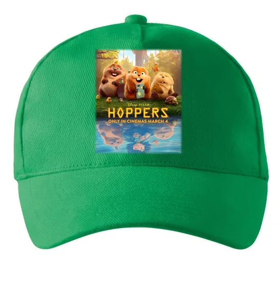 Кепка Hoppers poster Зеленый фото