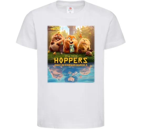Детская футболка Hoppers poster Белый фото