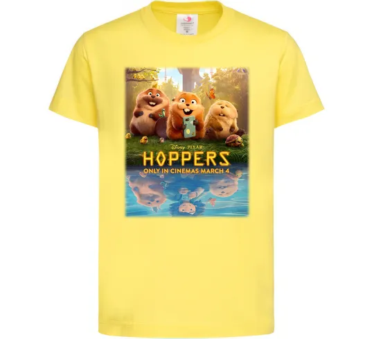 Детская футболка Hoppers poster Лимонный фото