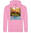 Мужская толстовка (худи) Hoppers poster Розовый фото