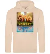 Женская толстовка (худи) Hoppers poster Песочный фото