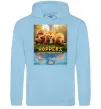 Женская толстовка (худи) Hoppers poster Голубой фото
