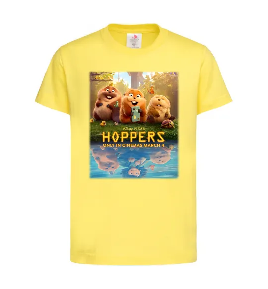 Детская футболка Hoppers poster Лимонный фото