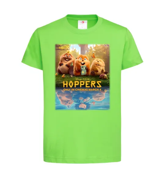 Детская футболка Hoppers poster Лаймовый фото