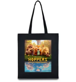 Эко-сумка Hoppers poster Черный фото