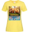 Женская футболка Hoppers poster Лимонный фото