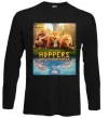 Лонгслив Hoppers poster Черный фото