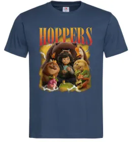 Мужская футболка Стрибунці персонажі Темно-синий фото