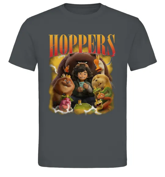 Мужская футболка Стрибунці персонажі Графит фото