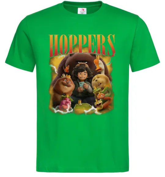 Мужская футболка Стрибунці персонажі Зеленый фото