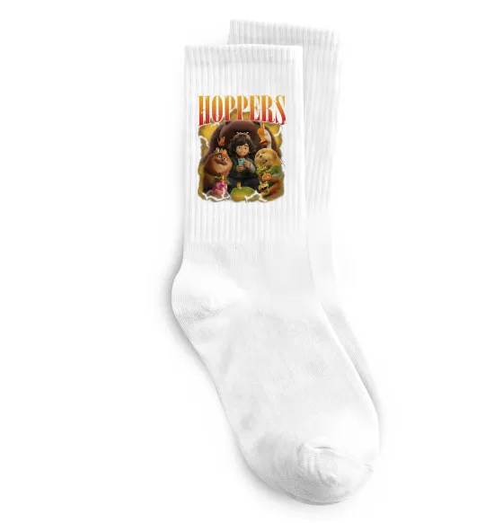 Носки Стрибунці персонажі Белый фото