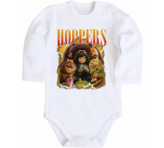 Детский боди Стрибунці персонажі Белый фото