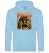 Мужская толстовка (худи) Стрибунці персонажі Голубой фото