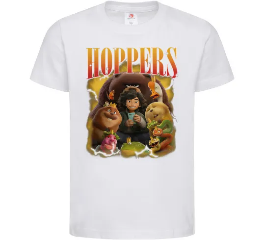 Детская футболка Стрибунці персонажі Белый фото