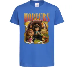 Детская футболка Стрибунці персонажі Ярко-синий фото