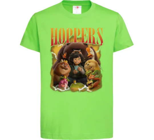 Детская футболка Стрибунці персонажі Лаймовый фото