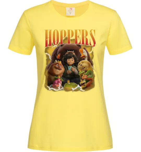 Женская футболка Стрибунці персонажі Лимонный фото